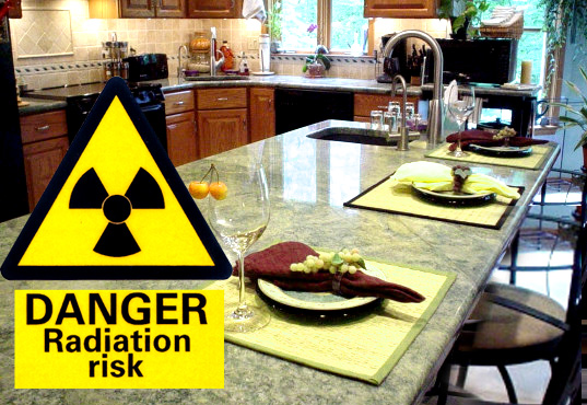 Granite Kitchen Worktops Are Radioactive And Can Be More Dangerous
